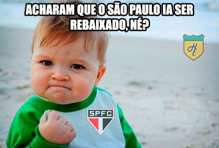 Os melhores memes da vitória do São Paulo diante do Sport