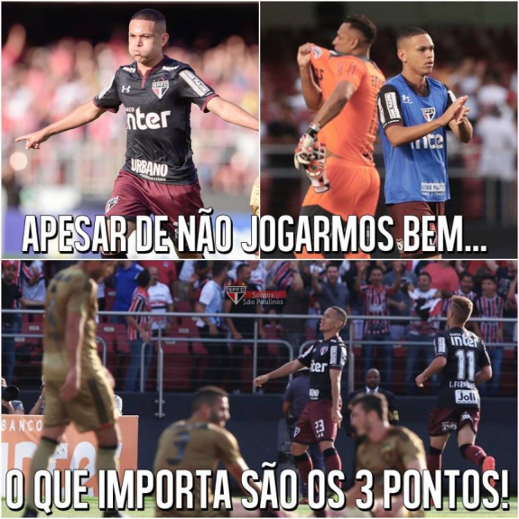 Os melhores memes da vitória do São Paulo diante do Sport