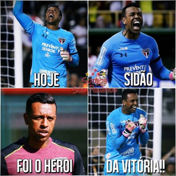 Os melhores memes da vitória do São Paulo diante do Sport
