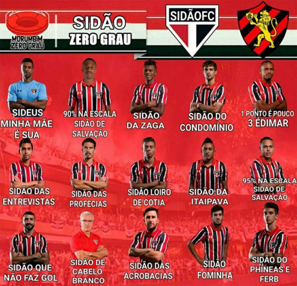 Os melhores memes da vitória do São Paulo diante do Sport