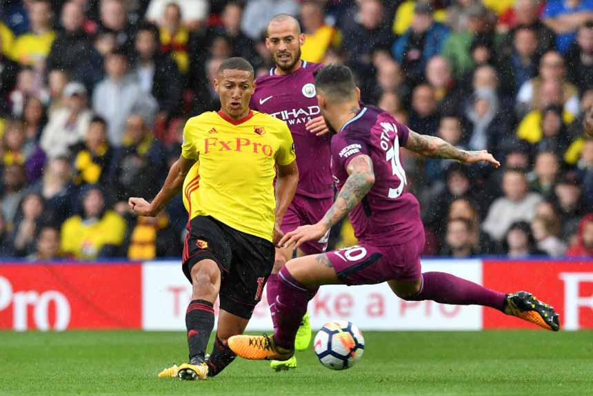 Richarlison - O atacante ex-Flu voltou a deixar sua marca com a camisa do Watford. Richarlison marcou o gol do empate do seu time com o West Brom, por 2 a 2.