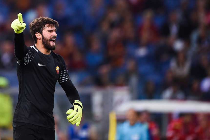 Alisson - O goleiro titular de Tite fechou mais uma partida sem ser vazado, dessa vez na vitória da Roma sobre o Milan, por 2 a 0.
