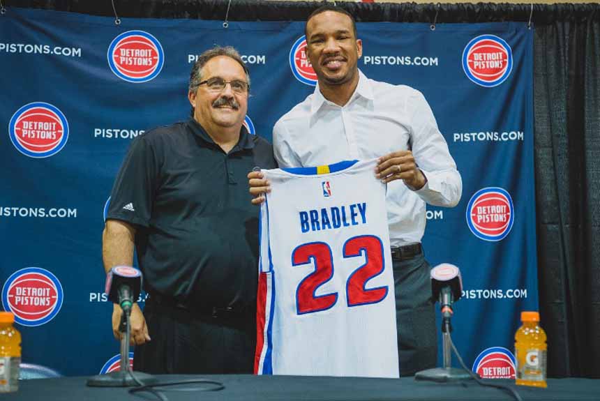 O Boston Celtics trocou Avery Bradley com o Detroit Pistons por Marcus Morris