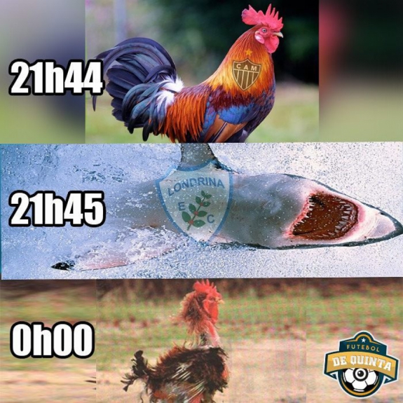 Os melhores memes do título do Londrina diante do Atlético-MG