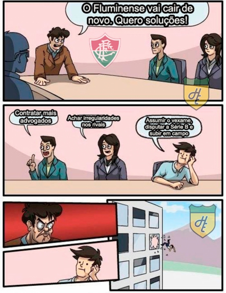 Advogados, tapetão e virada de mesa: beirando a zona de rebaixamento, Flu sofre com os memes