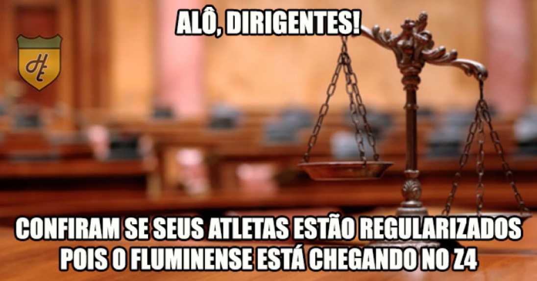 Advogados, tapetão e virada de mesa: beirando a zona de rebaixamento, Flu sofre com os memes