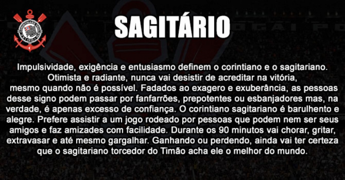 Sagitário - Corinthians