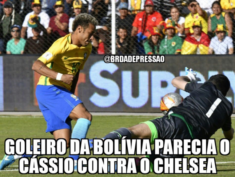 Os melhores memes do empate entre Bolívia e Brasil