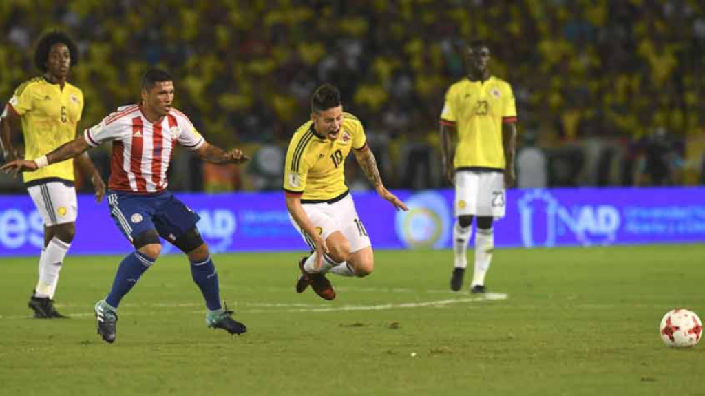 Paraguai x Colômbia