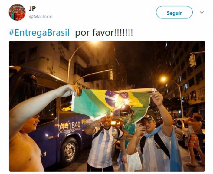 Pelas redes sociais, torcedores pedem que a Seleção Brasileira deixe os chilenos ganharem para prejudicar Argentina