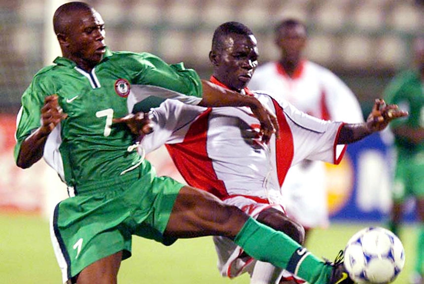 Em decisão africana, Nigéria fez 2 a 1 em Gana em 1993