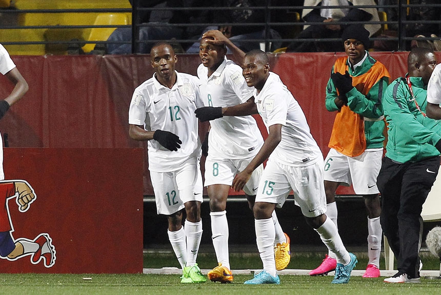 Os nigerianos aplicaram 3 a 0 e sobraram diante do México na final de 2013