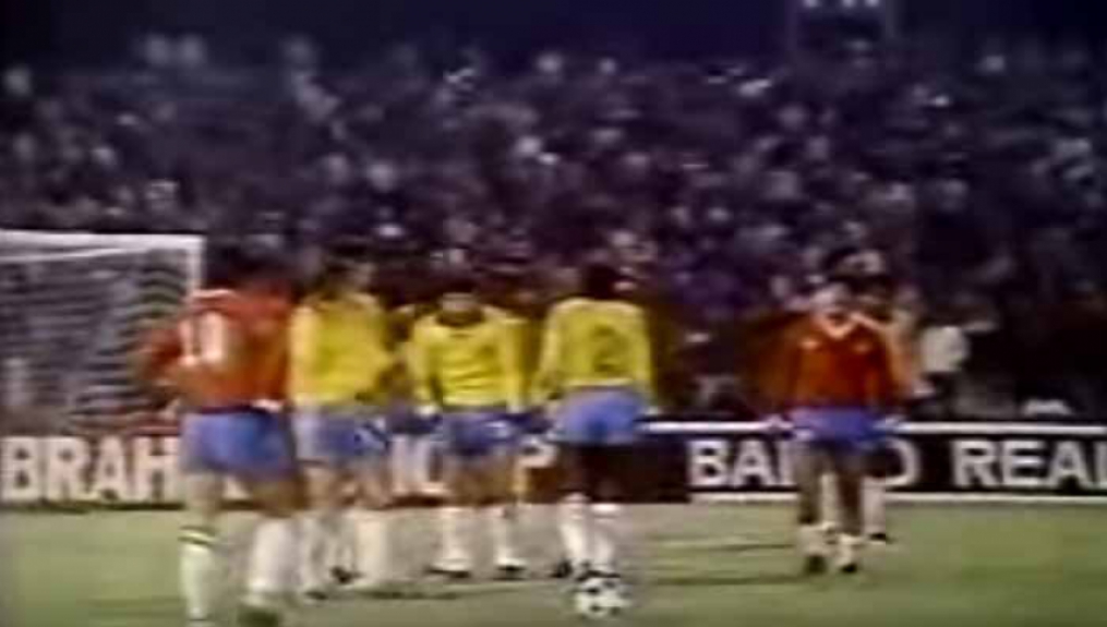 Chile 4 x 0 Brasil, na Copa America de 87