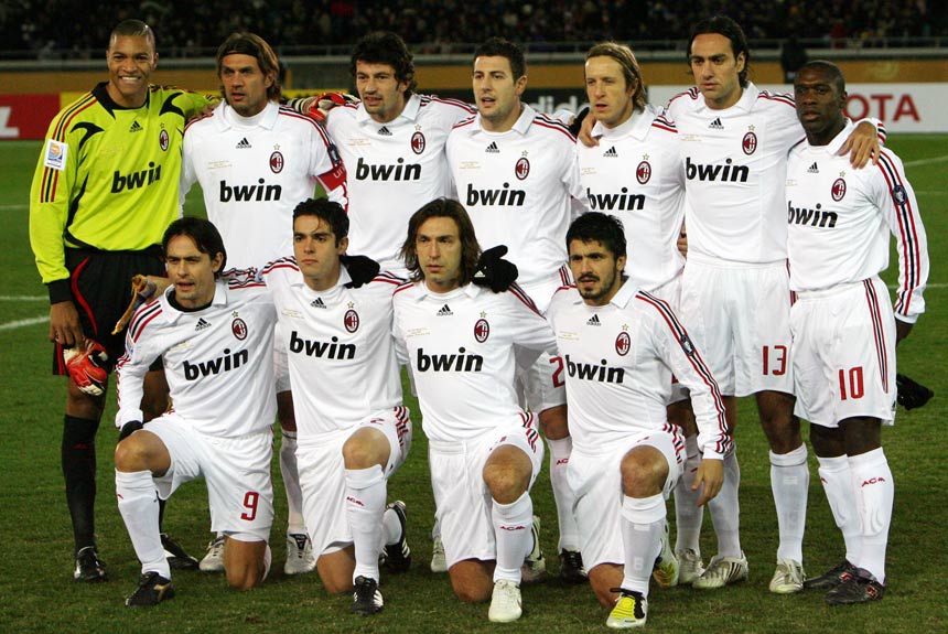 Ainda em 2007 ajudou o Milan a ganhar o Mundial de Clubes em 2007, em uma final com o Boca Juniors
