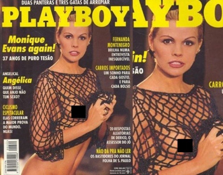 Monique Evans, Dora Bria e Mônica Carvalho foram capas da Playboy no ano da conquista