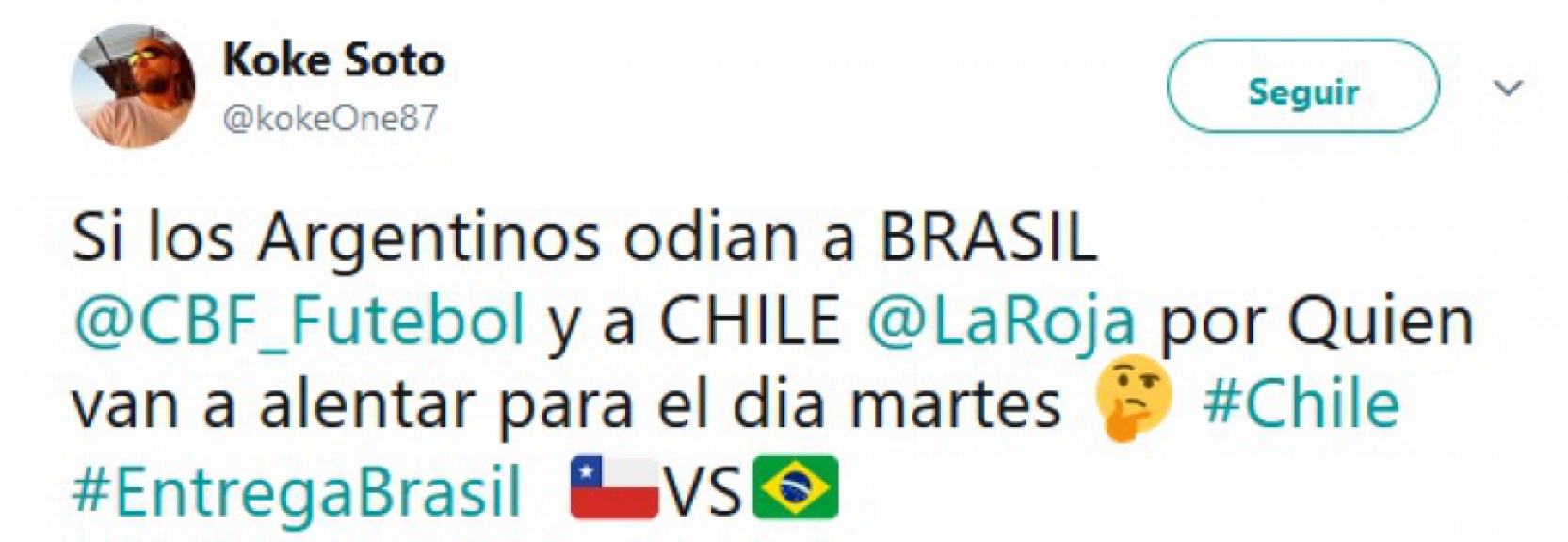 Chilenos pedem que Brasil entregue partida pela última rodada das Eliminatórias