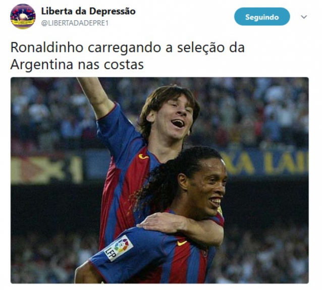 Os memes da classificação da Argentina para Copa do Mundo da Rússia