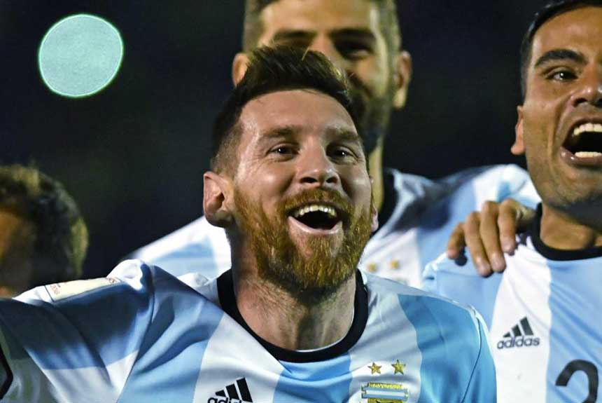 Agradeçam a Messi, o heroi do dia com três gols anotados