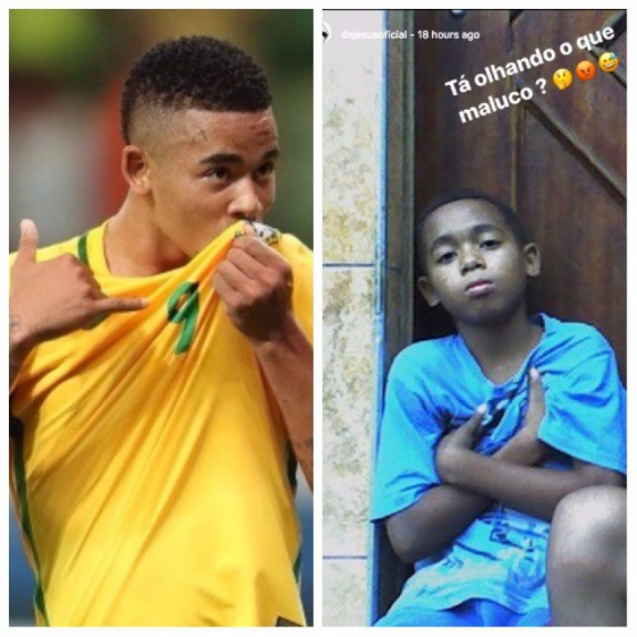 Gabriel Jesus - Dia das crianças