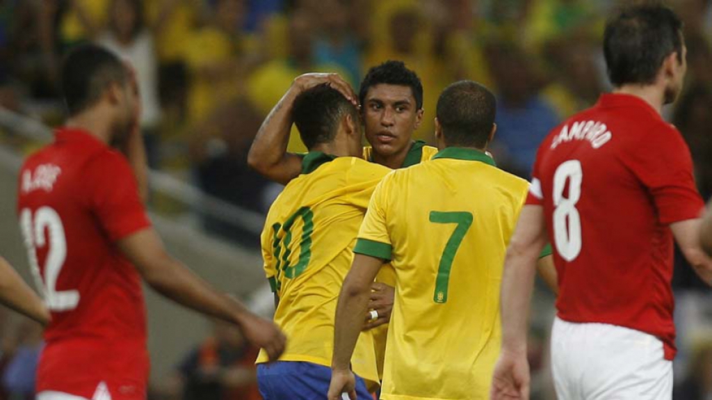 Brasil 2x2 Inglaterra - 2/6/2013