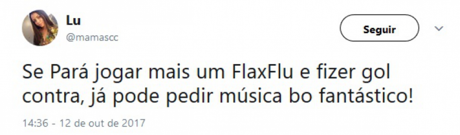 Internet não perdoou Pará após lance bizarro no Fla x Flu