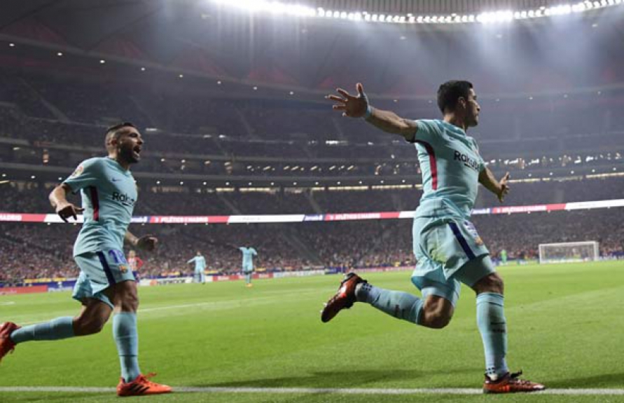 Suárez - Atlético de Madrid x Barcelona