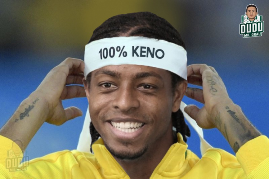Kenaldinho destrói com três assistências e memes bombam nas redes sociais