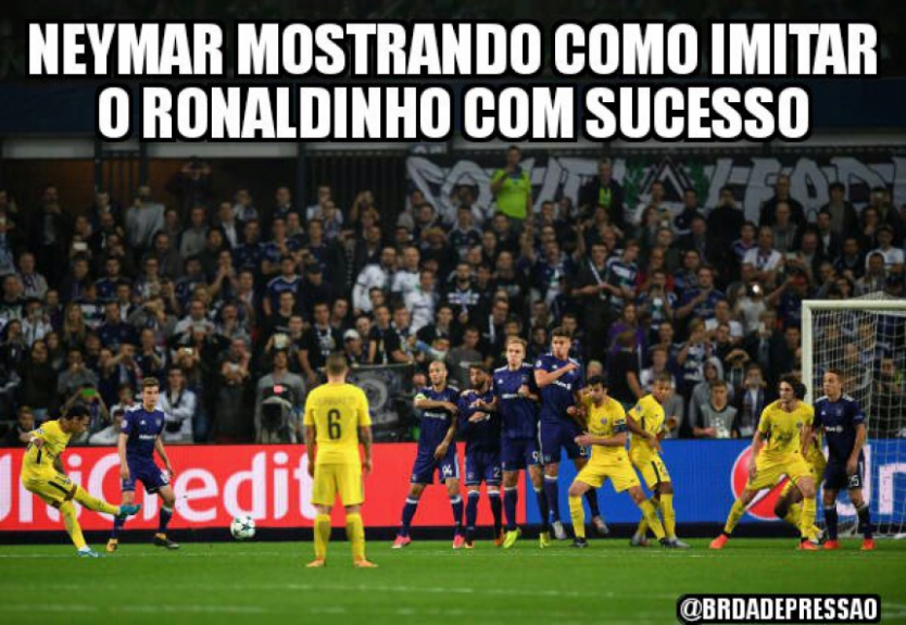 Humor Esportivo: os memes de Anderlecht 0 x 4 PSG