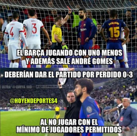 Humor Esportivo: os memes de Barcelona 3 x 1 Olympiacos