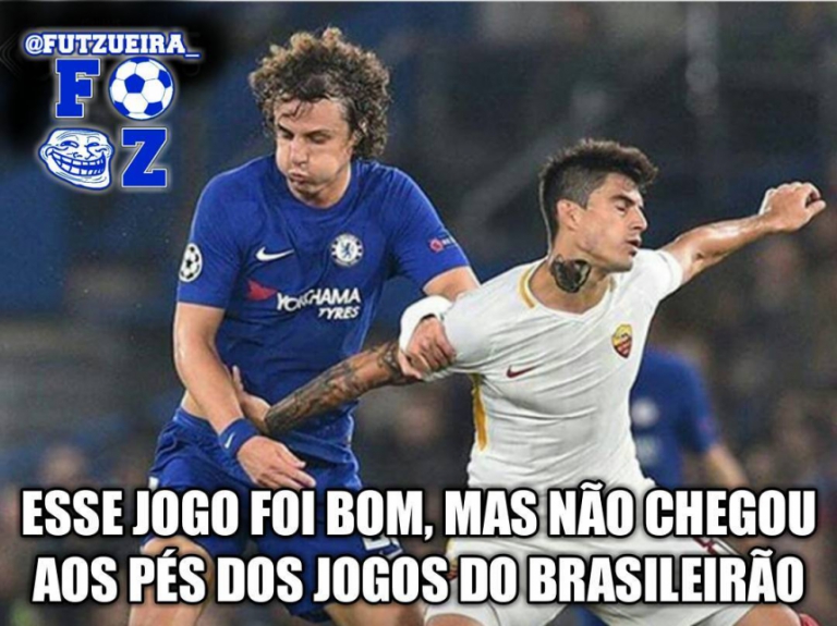 Humor Esportivo: os memes de Chelsea 3 x 3 Roma