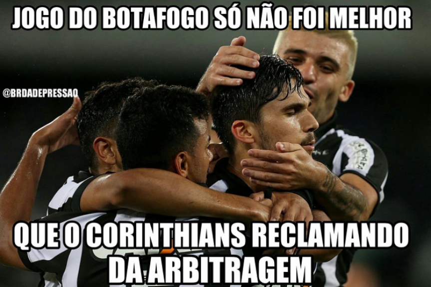 Os memes da derrota do Corinthians para o Botafogo