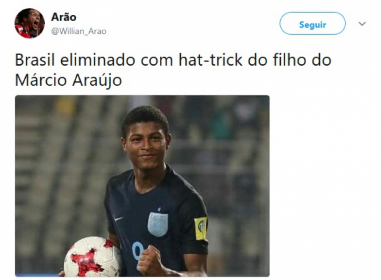 Semelhança de Brewster com Márcio Araújo rendeu brincadeiras nas redes sociais