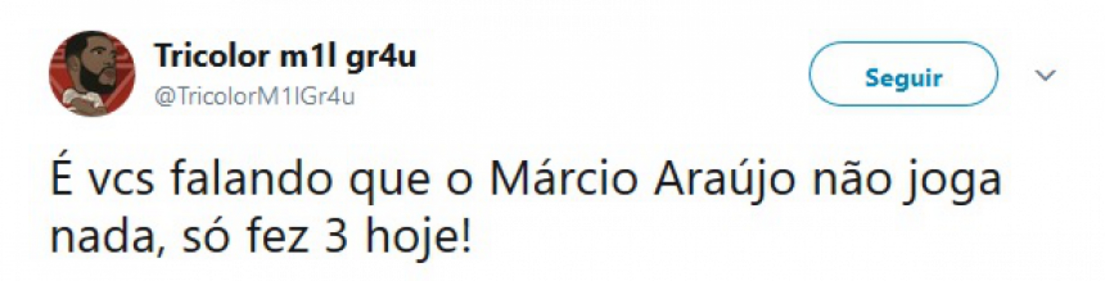 Semelhança de Brewster com Márcio Araújo rendeu brincadeiras nas redes sociais