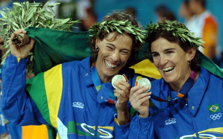 A dupla Adriana Behar e Shelda era a líder do Circuito Mundial de vôlei de praia