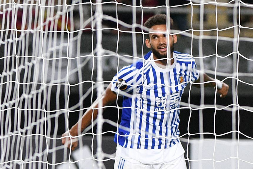 Com quatro gols pela Real Sociedad, Willian José é o melhor brasileiro no ranking de artilheiros da Liga Europa. O argentino Rigoni e o russo Kokorin, do Zenit, lideram a corrida com cinco gols