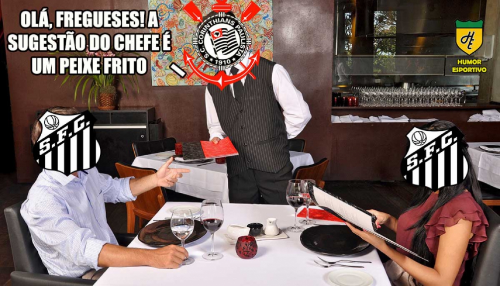 Corinthians x Santos: São 28 confrontos com 11 vitórias do Corinthians, 10 do Santos e 7 empates