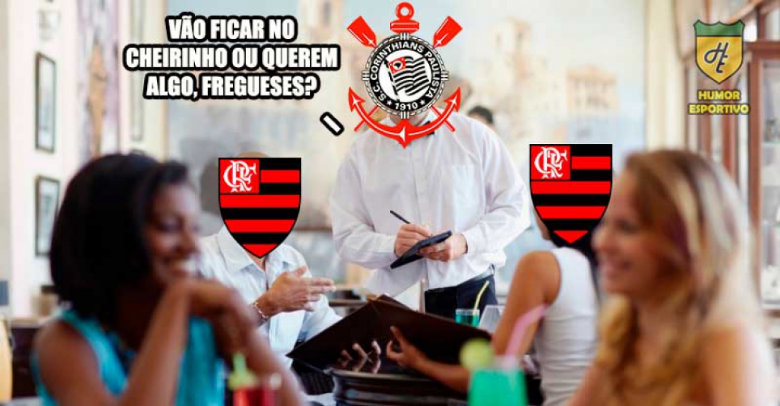Corinthians x Flamengo: São 27 confrontos, com 11 vitórias do Corinthians, 8 do Flamengo e 8 empates