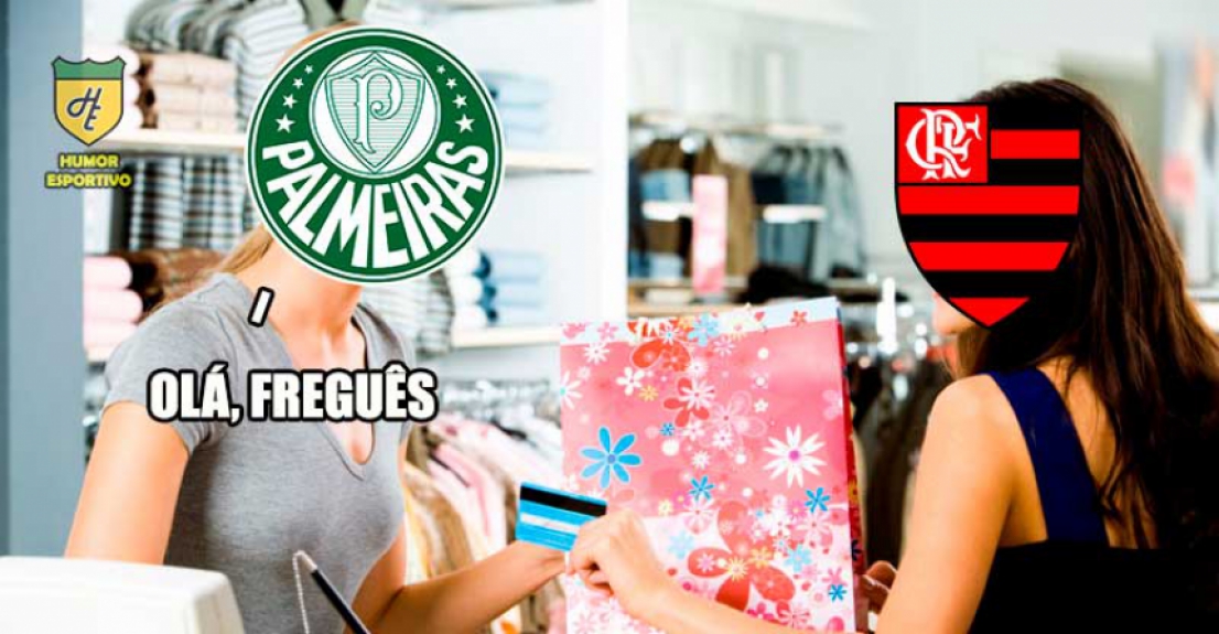 Palmeiras x Flamengo: São 25 confrontos, com 11 vitórias do Palmeiras, 7 do Flamengo e 7 empates