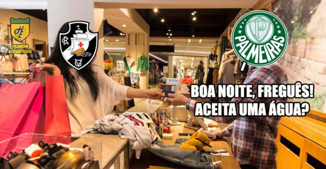 Palmeiras x Vasco: São 20 confrontos, com 8 vitórias do Palmeiras, 4 do Vasco e 8 empates