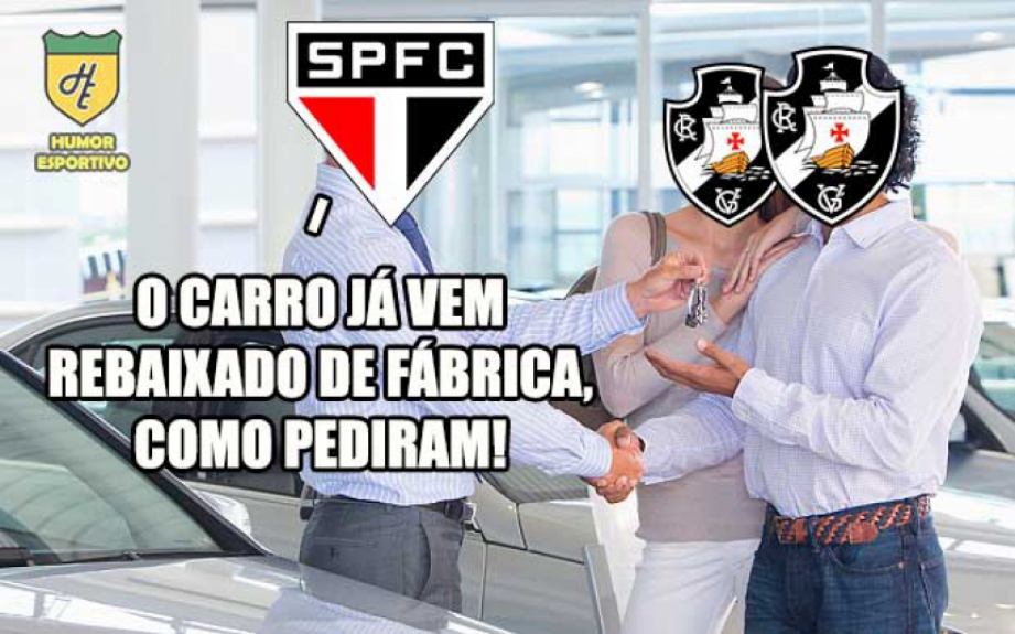 São Paulo x Vasco: São 23 confrontos, com 13 vitórias do São Paulo, 4 do Vasco e 6 empates