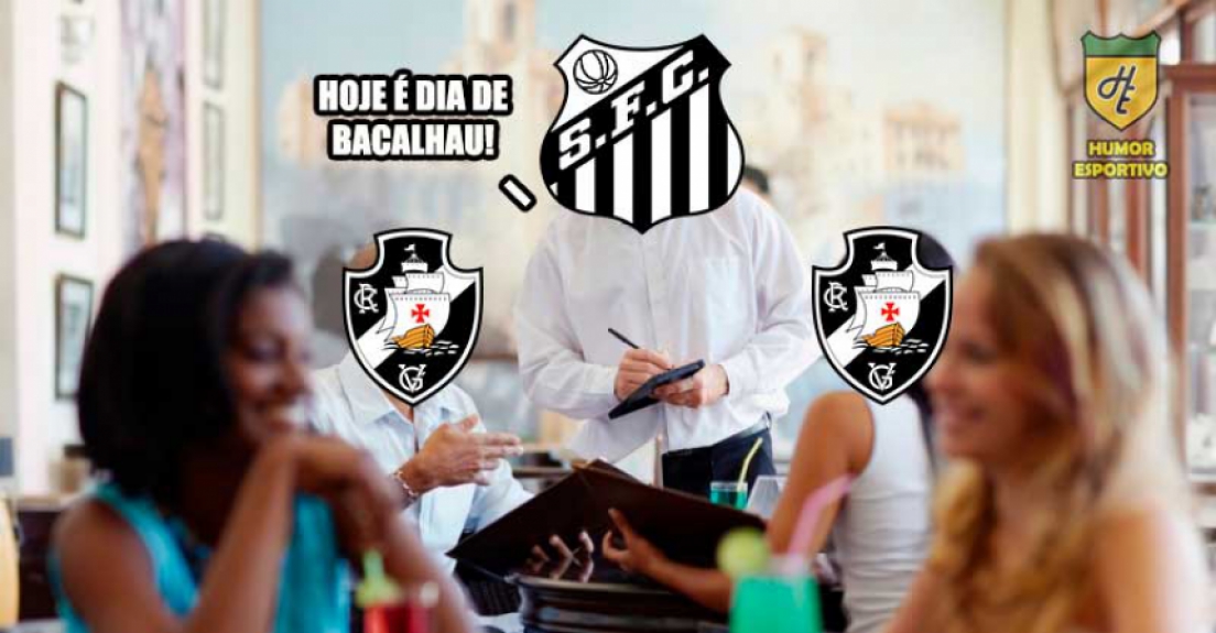 Santos x Vasco: São 23 confrontos, com 10 vitórias do Santos, 8 do Vasco e 5 empates