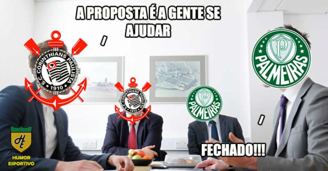 Corinthians x Palmeiras: São 24 confrontos com 9 vitórias do Palmeiras, 9 do Corinthians e 6 empates