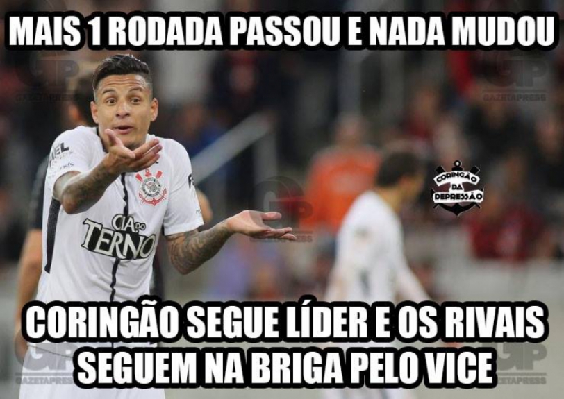 Os memes da vitória do Corinthians sobre o Atlético-PR