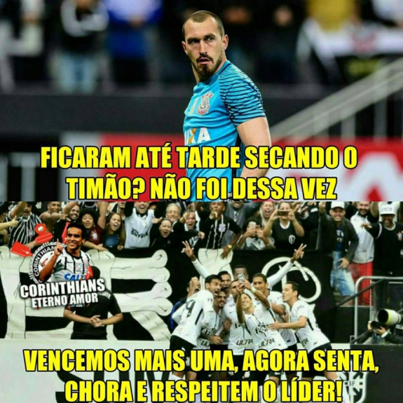 Os memes da vitória do Corinthians sobre o Atlético-PR
