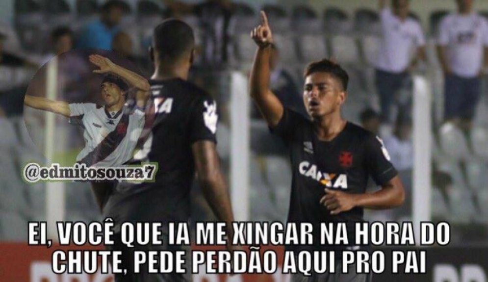 Os memes da vitória do Vasco sobre o Santos