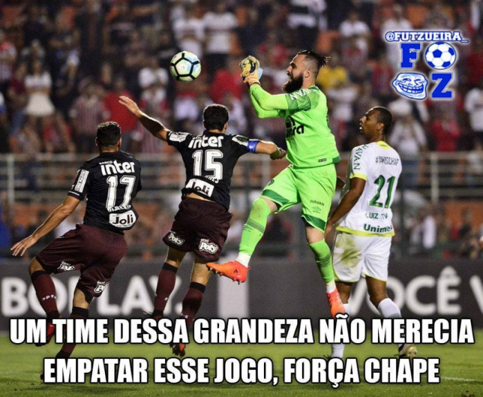 São Paulo 2 x 2 Chapecoense