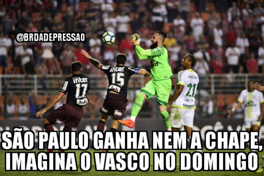 São Paulo 2 x 2 Chapecoense