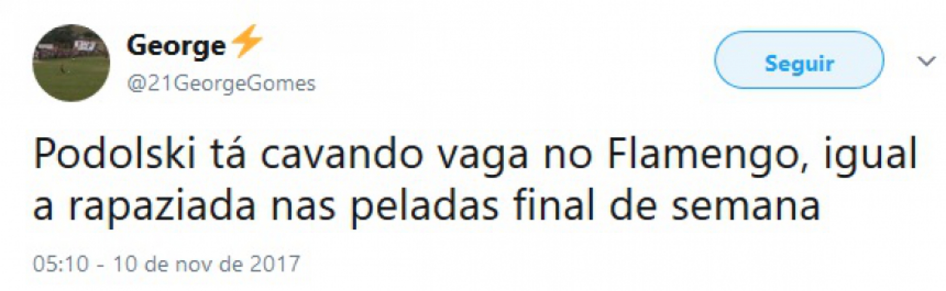 Torcedores do Flamengo comentam sobre sonho de acerto com Podolski