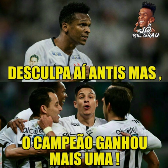 Os melhores memes da vitória do Corinthians sobre o Avaí