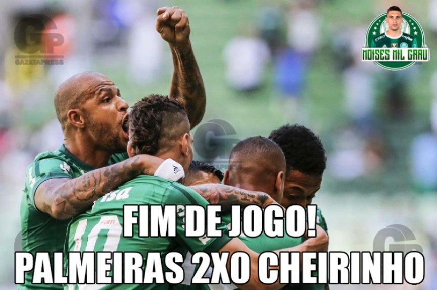 Os memes de Palmeiras 2 x 0 Flamengo